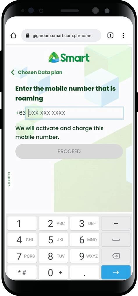 activate my smart roaming sim card|Roaming .